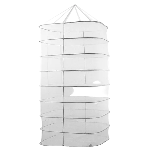 Hanging square drying net for plants