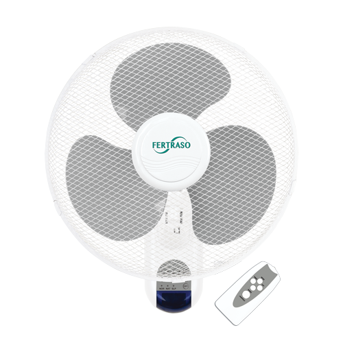 Fetraso Wall Fan Ø40 cm with remote control for efficient air circulation