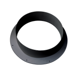 Plastic flange duct mounting plate
