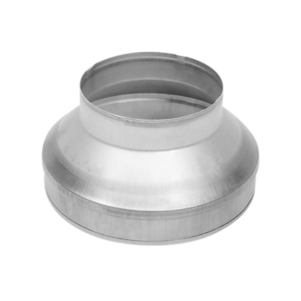 Gradient pieces duct transition fittings