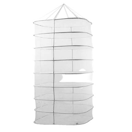 Hanging square drying net for plants