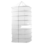 Hanging square drying net for plants