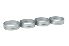 Outside connector male to male duct fitting 4