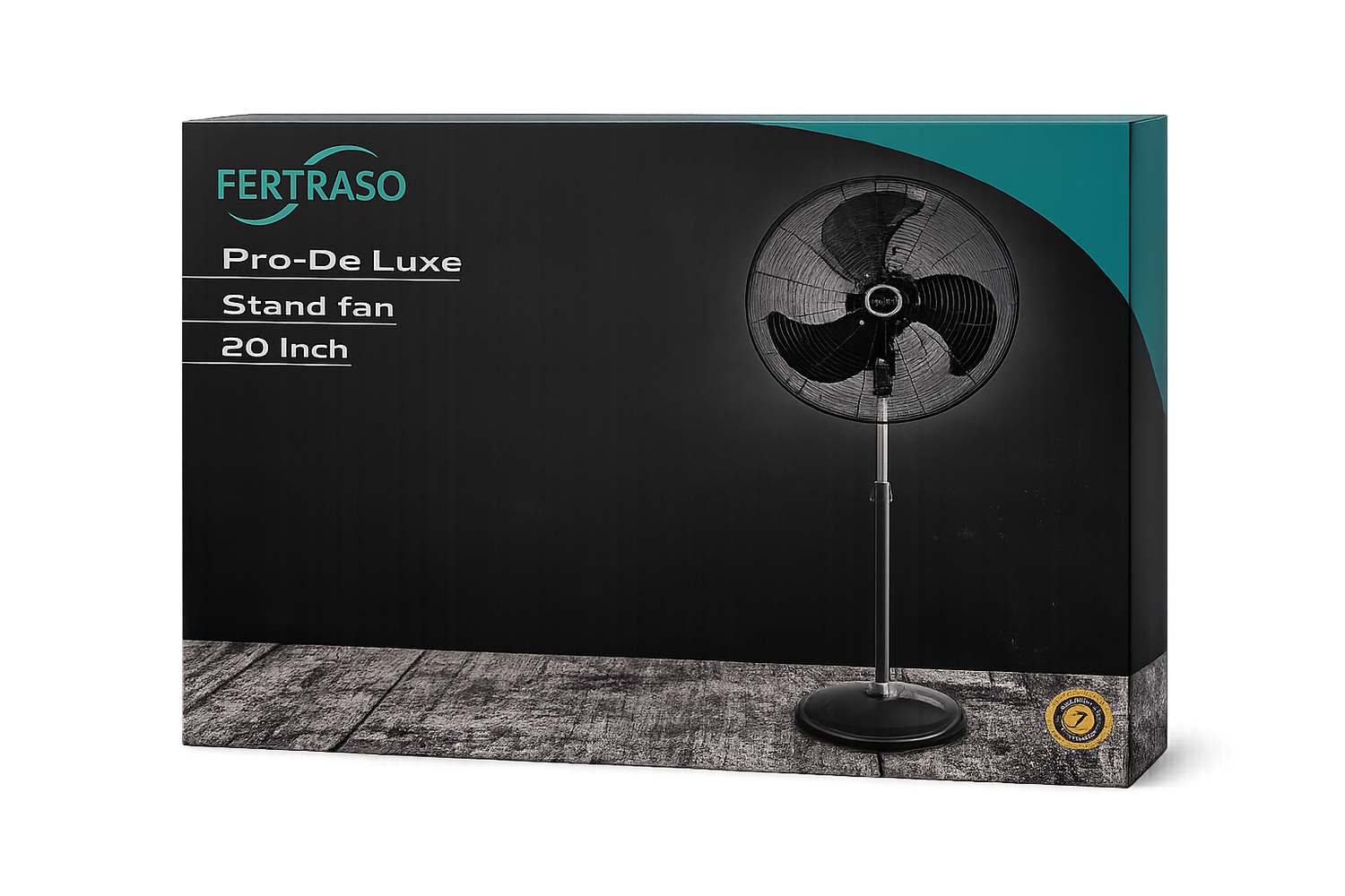 Fertraso Pro-De Luxe Stand Fan – 18 & 20 Inch Professional Floor Fan