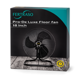 Fertraso Pro-De Luxe Floor Fan – 45cm/50cm – 3 Speed