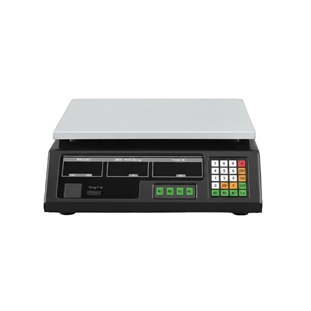 Digital Scale showing clear LCD display and control buttons for accurate measurements