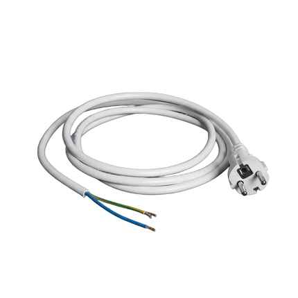 Connection Cable with Soiled EU Plug, featuring a durable design and reliable performance for European power connectivity.