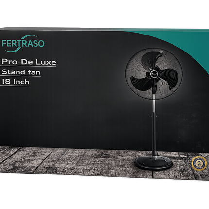 Fertraso Pro-De Luxe Standventilator – 18 & 20 Inch Professionele Vloerventilator