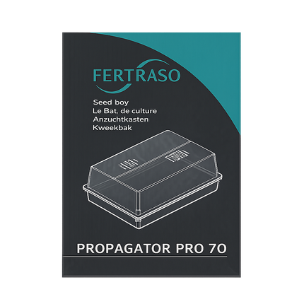 Fertraso Propagator Pro 70 – Professionele zaai- en stekbak met ventilatiekoepel
