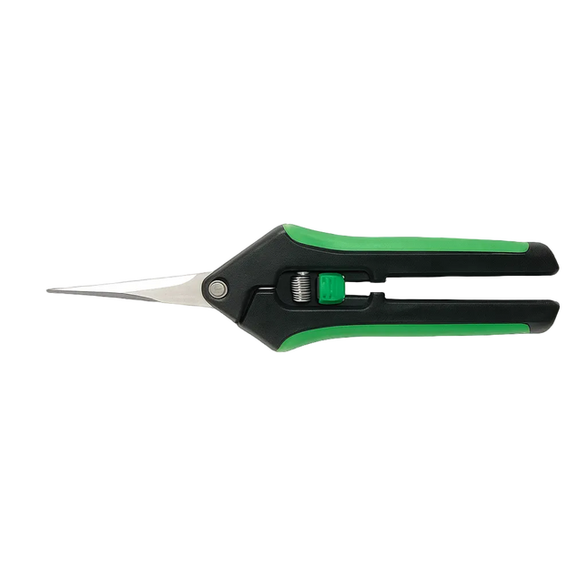 Bending scissors for detailed plant cutting